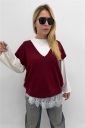 gilet/maglia con scollo v gadget